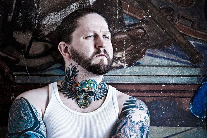 Dirk Behlau — рок, татуировки, хот-роды, пин-ап и выпивка (17 фото)